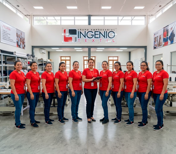 Equipo de Ingenio Textil — Especialistas en confección B2B
